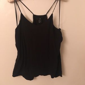 H&M Black camisole sz. 6